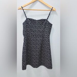 French Connection Black and White Floral Dress